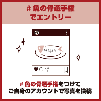 # 魚の骨選手権でエントリー